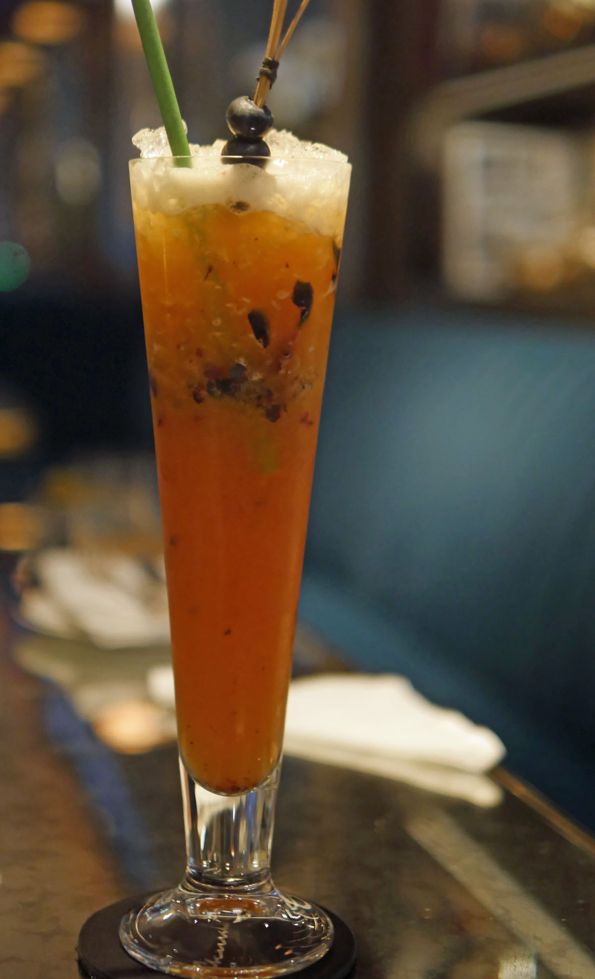 Cocktail at the Churchill Bar
