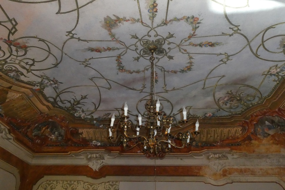 Ceiling fresco Monti Guesthouse