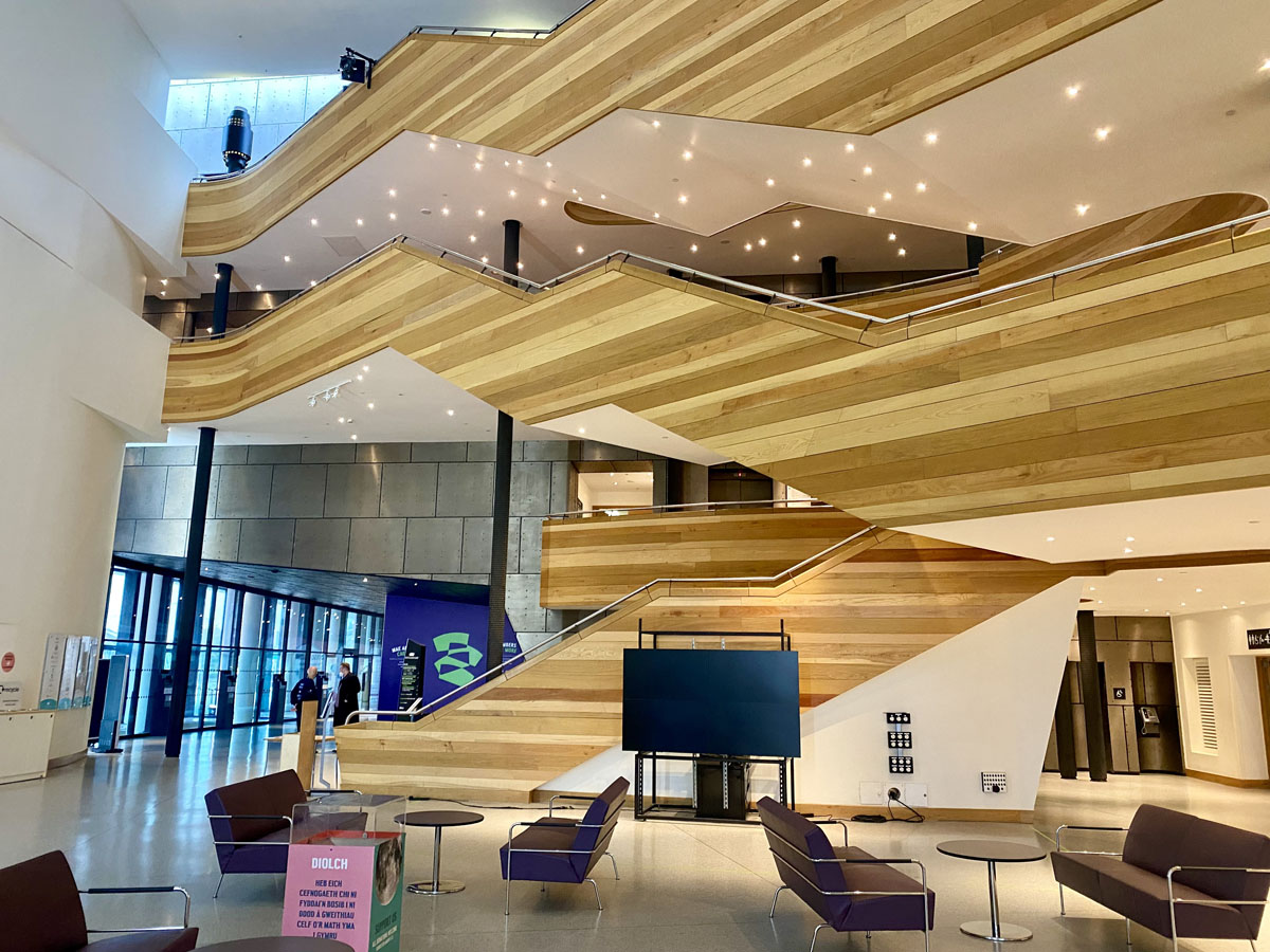 The Wales Millennium Centre interior