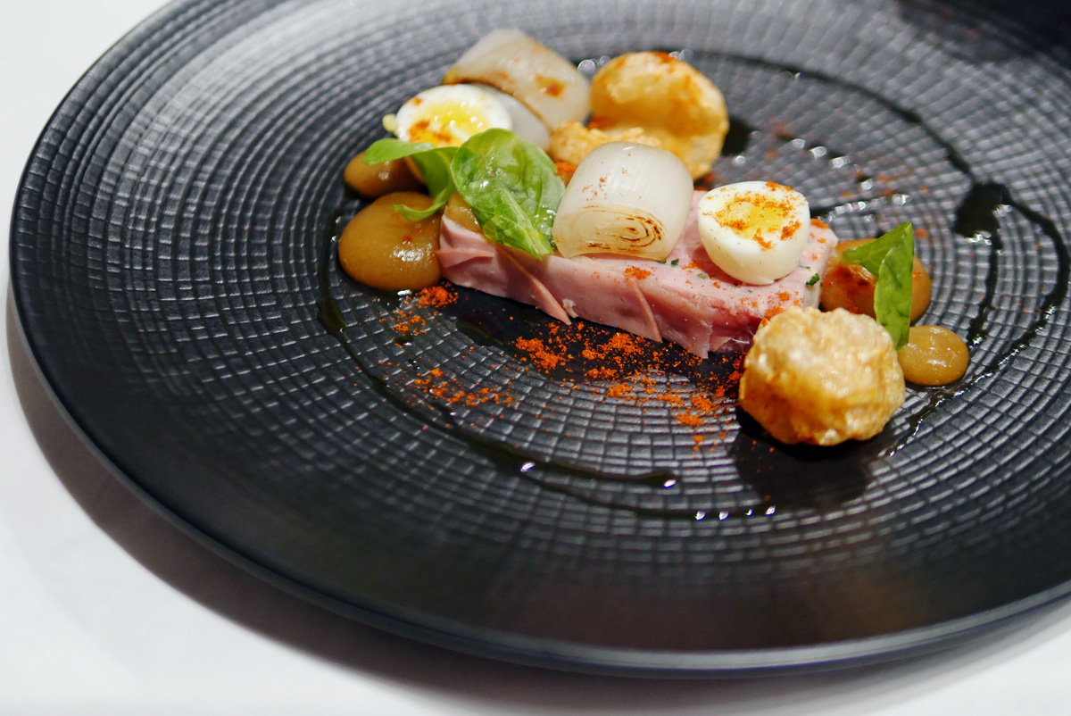 Pressed Pork Starter at Tylney Hall