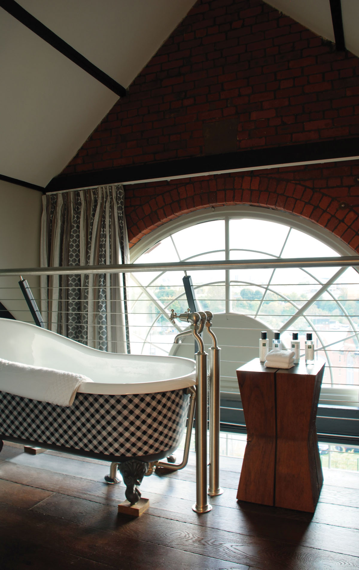 Upstairs bathroom at Hotel du Vin Newcastle