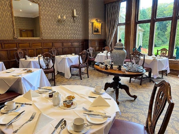Picture of the dining room at Wrea Head Hall Hotel
