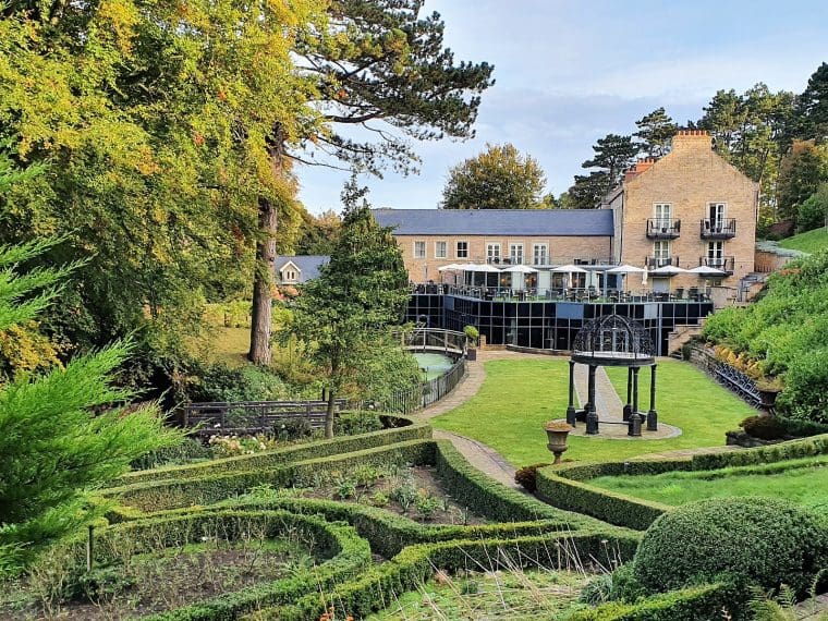 View of the gardens at Raithwaite Sandsend