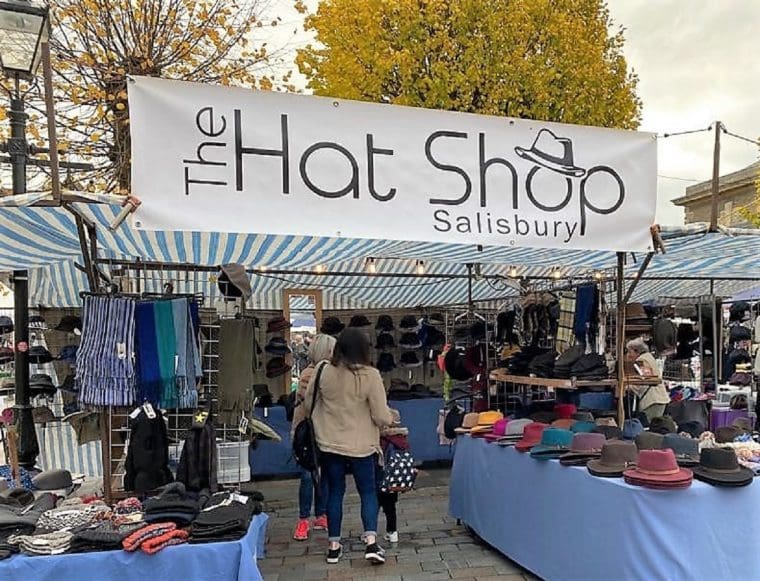 Stall at Salisbury Market