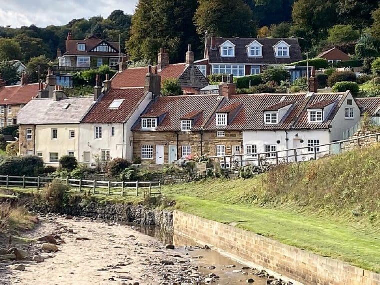 Cottage at Sandsend village