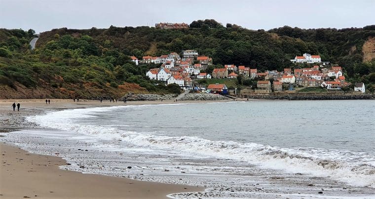 View of award winning Runswick Bay