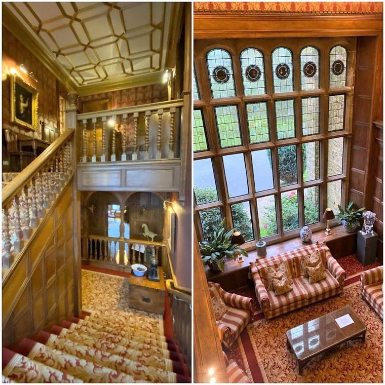 Interior views of Wrea Head Hall