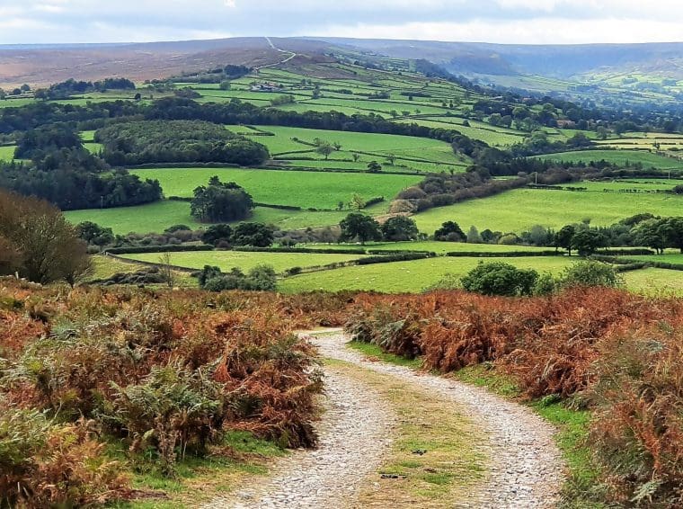 View of the North York Moors