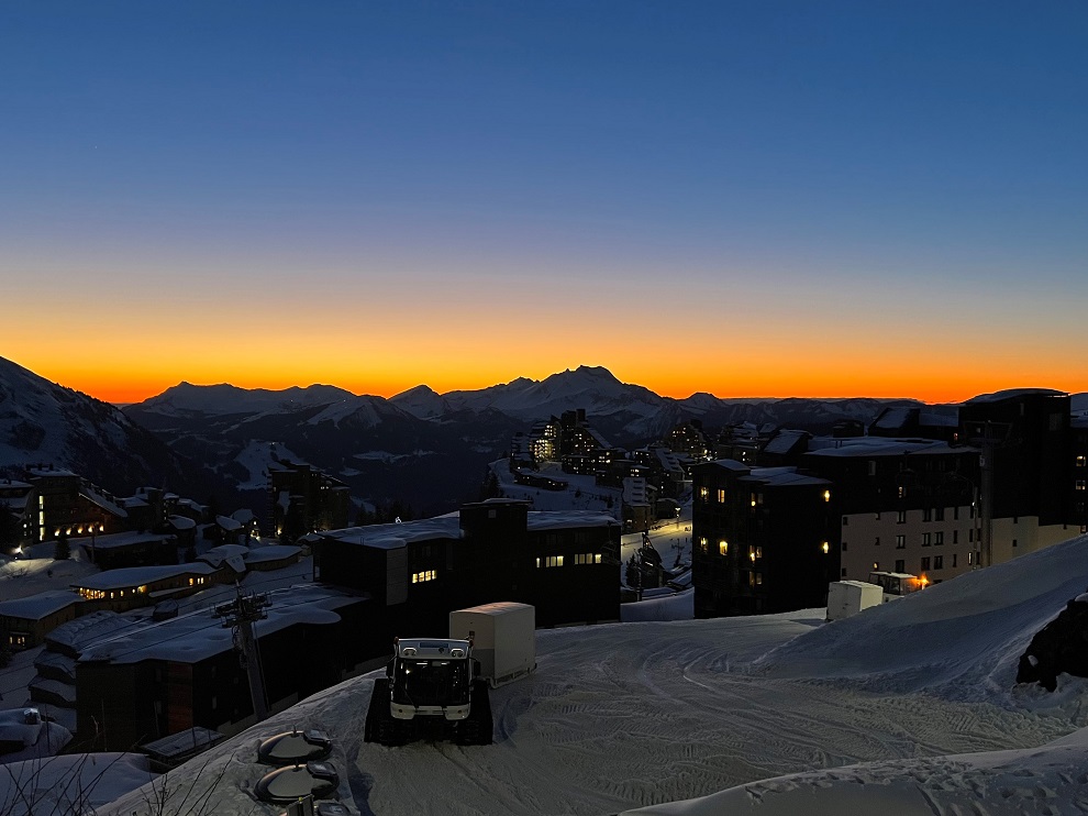Sunset Avoriaz Portes du Soleil