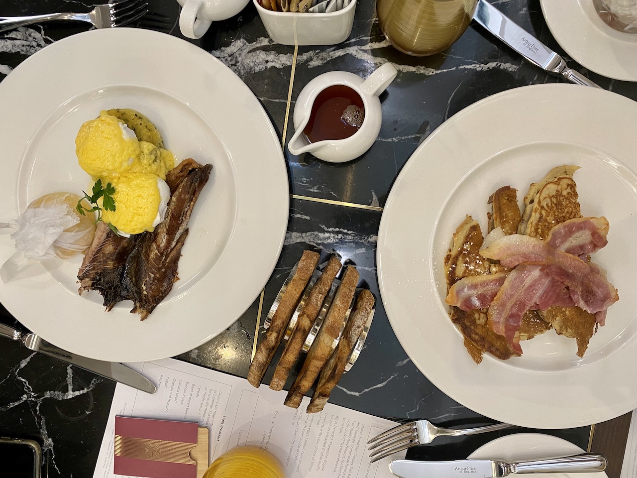 The Guardsman breakfast