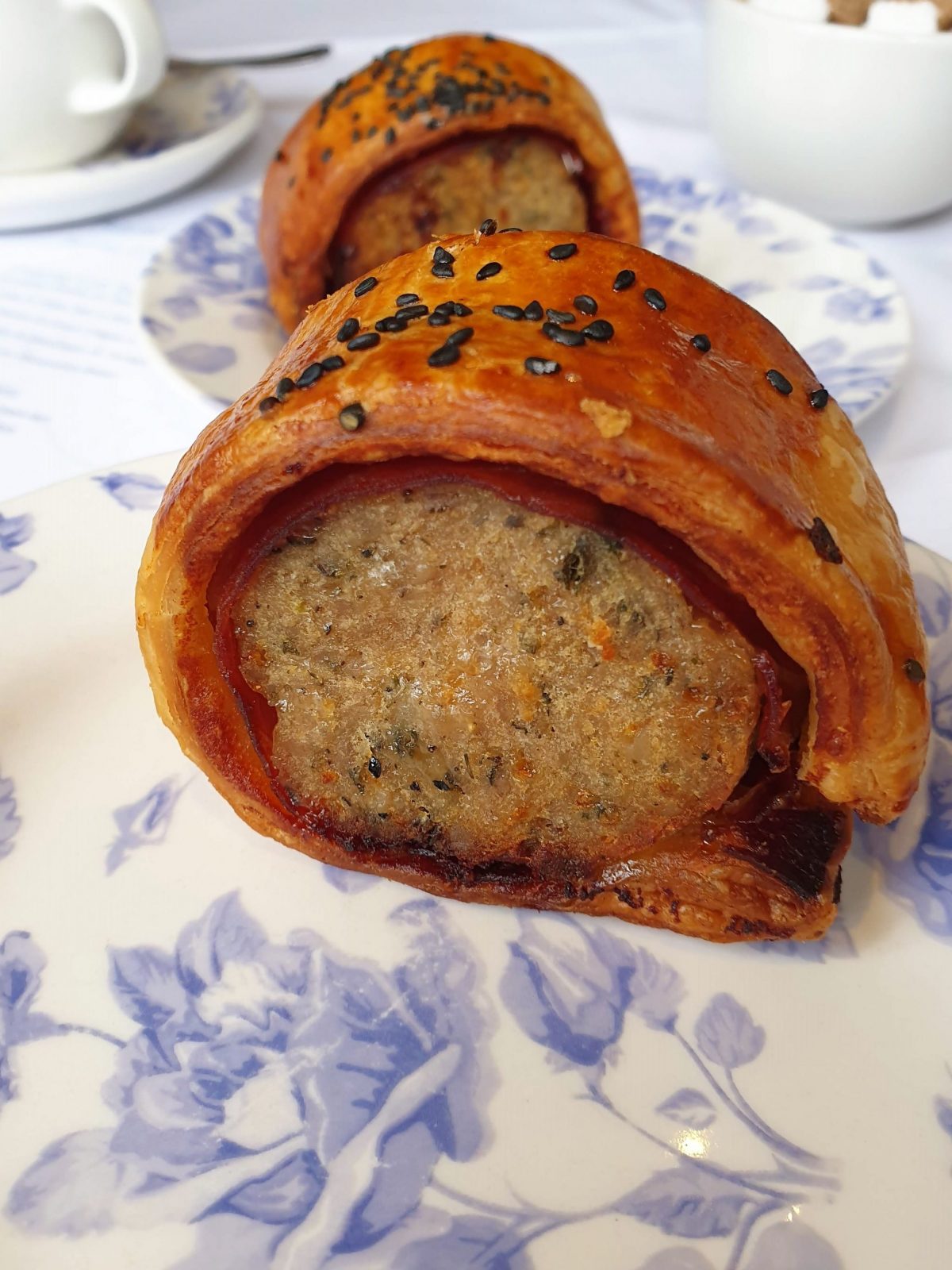 Bedford Lodge Royal Afternoon Tea sausage roll