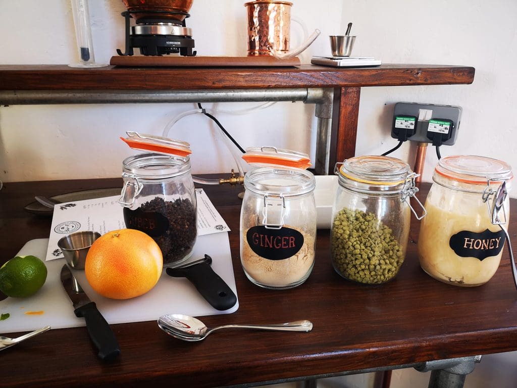 Castle Edgehill gin ingredients