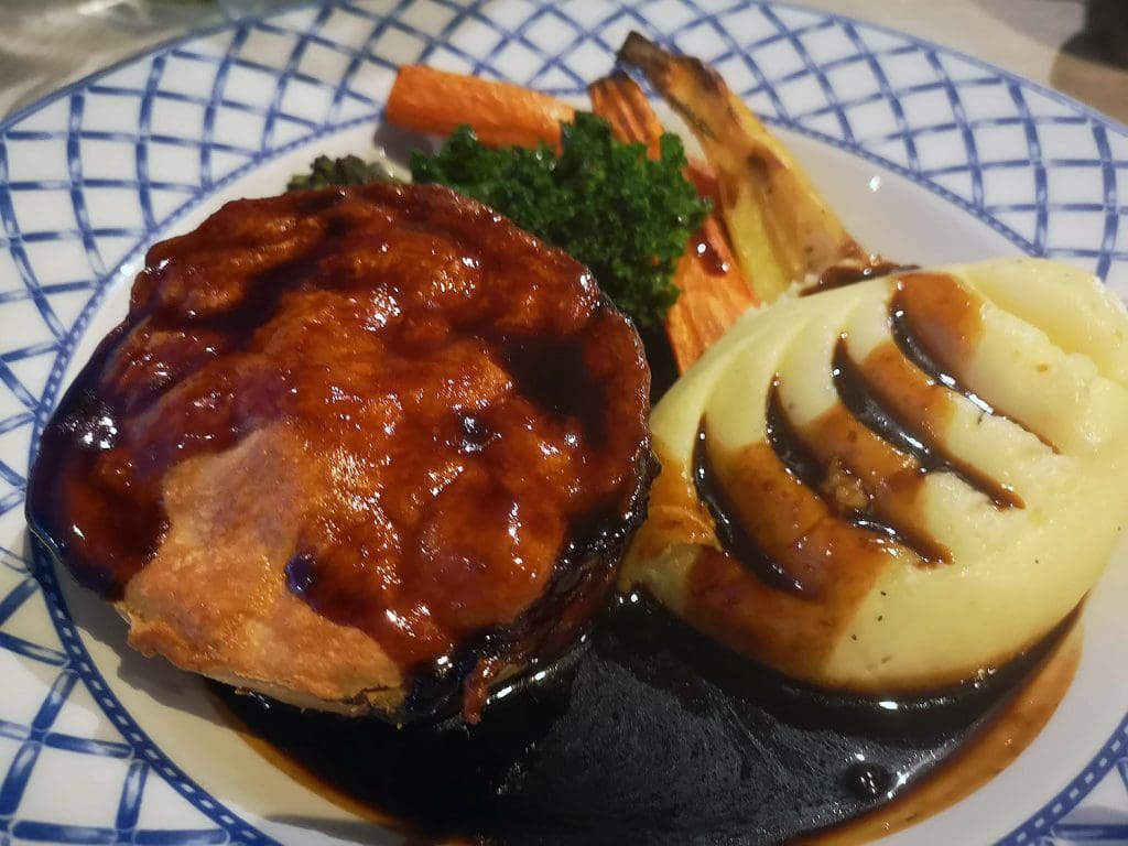 Castle Edgehill lamb pie