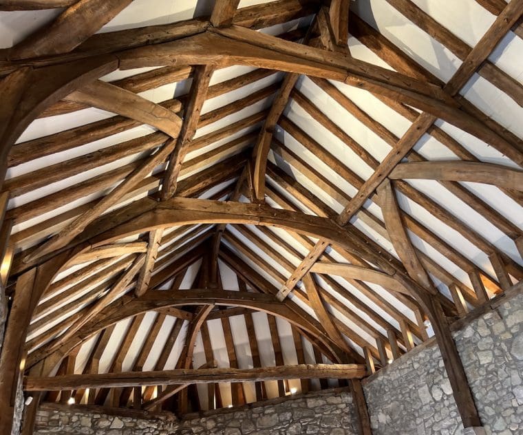 Renovated ceiling God's House Tower