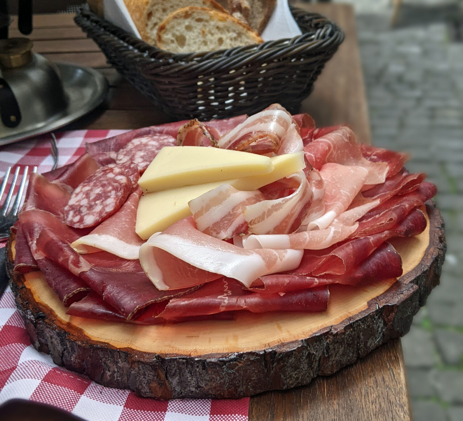 Les Armures Local charcuterie and cheese