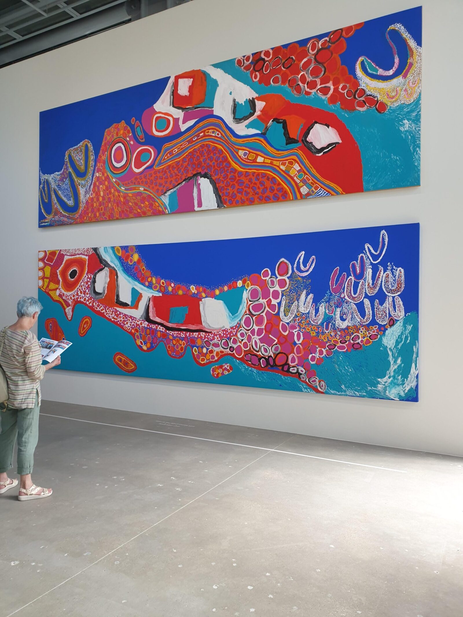Sally Gabori at Cartier Foundation for Contemporary Art
