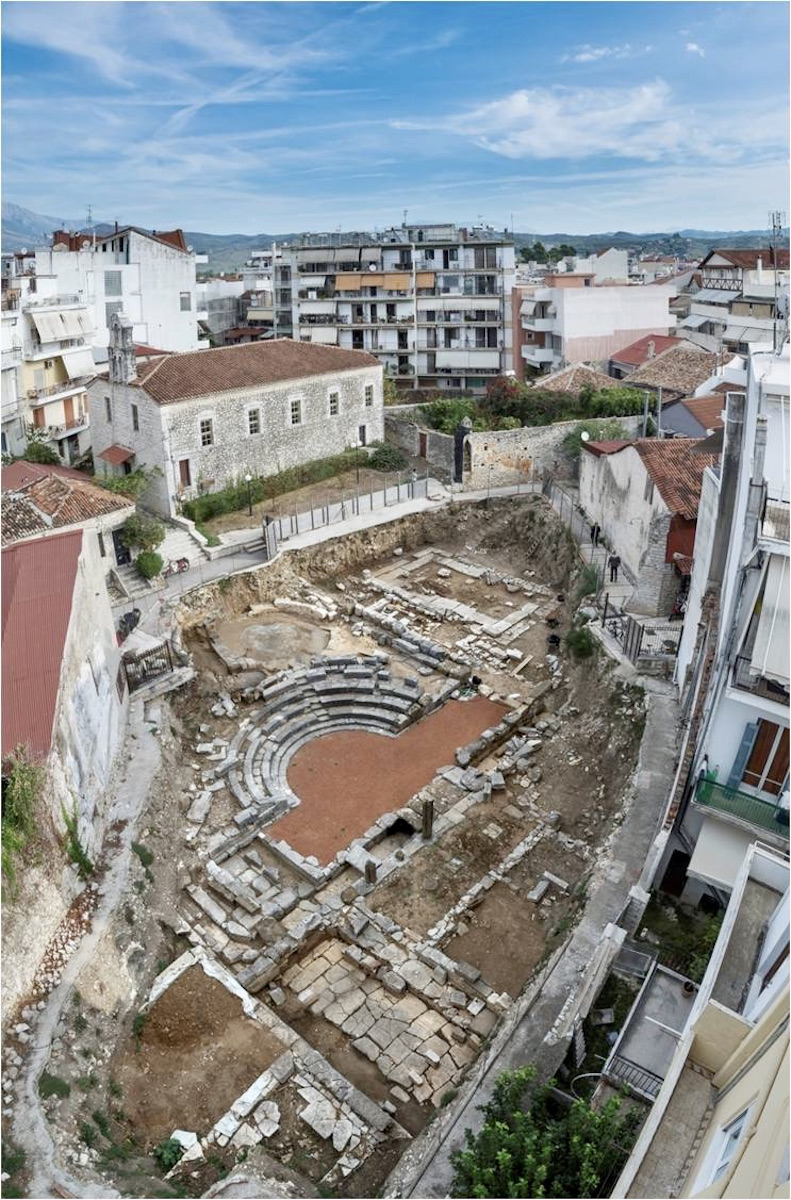 The Ancient Theatre at Amvrakia from the photo library of the Ephorate of Antiquities of Arta