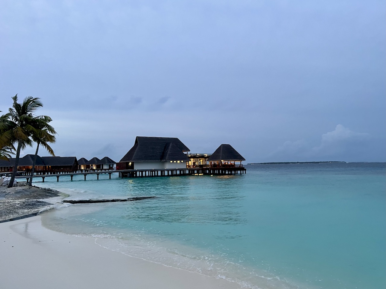 Sundown on Aarah Maldives