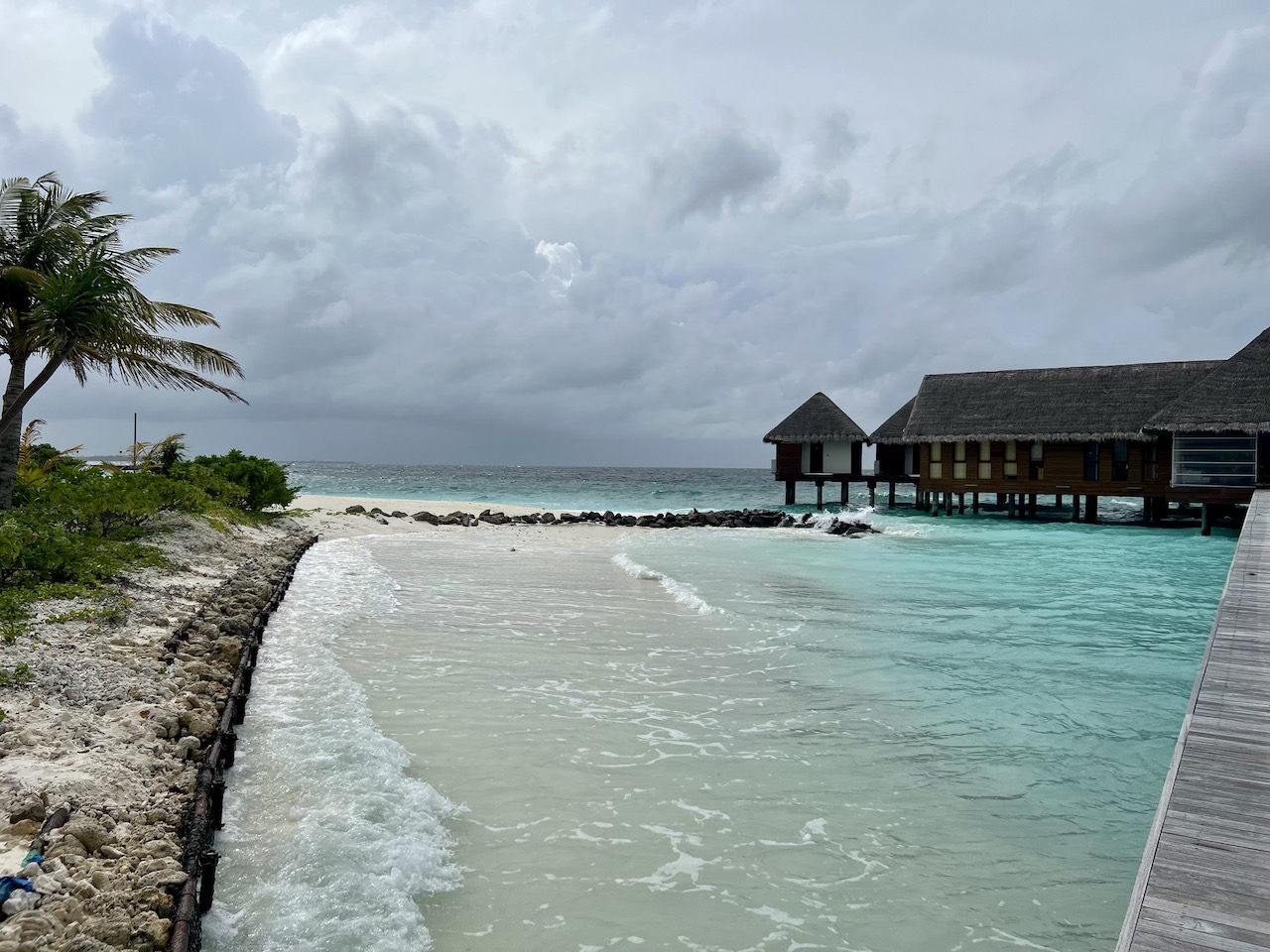 Sea view at Maldives, Heritance Aarah