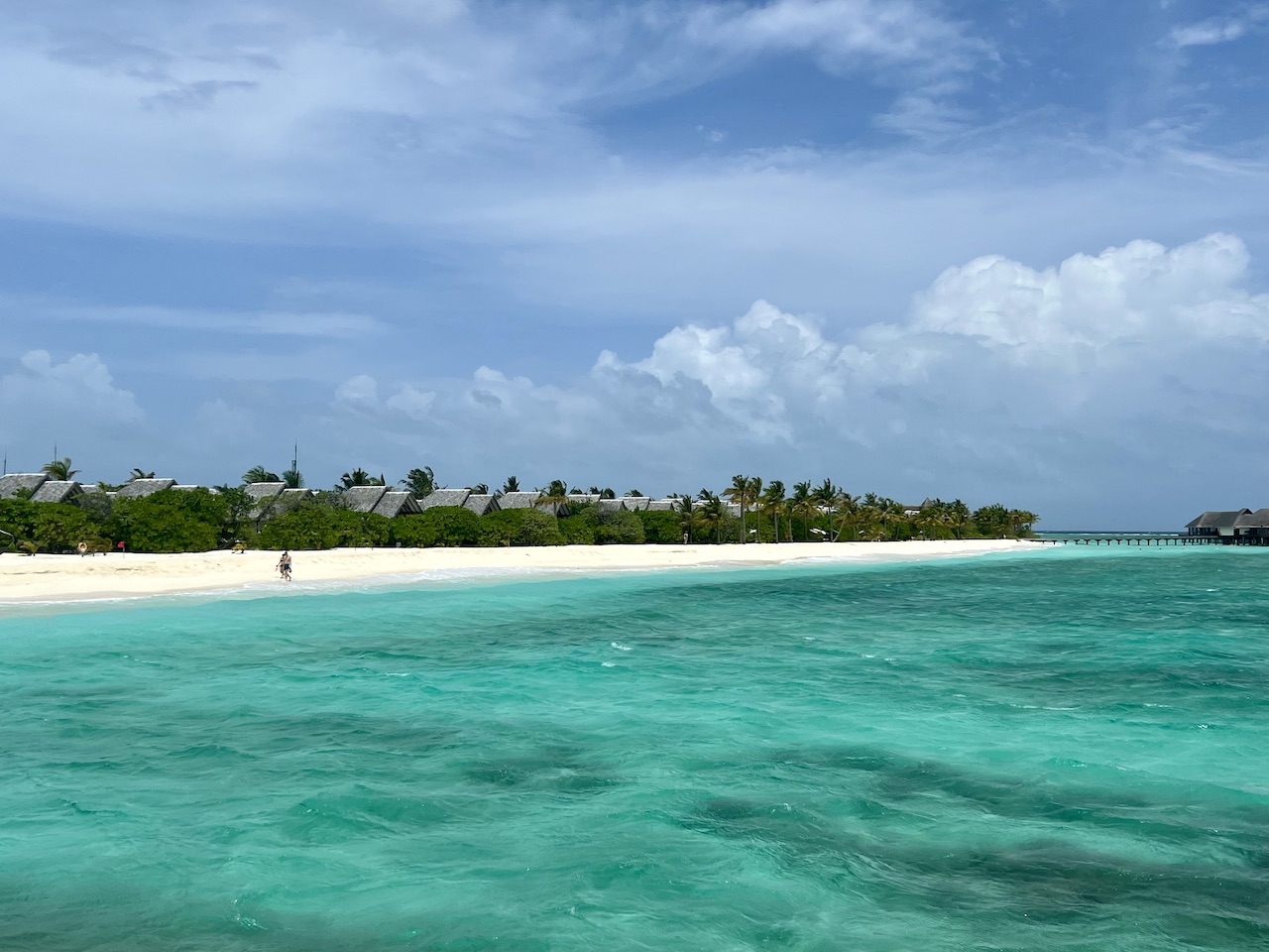 Beach view on Heritance Aarah