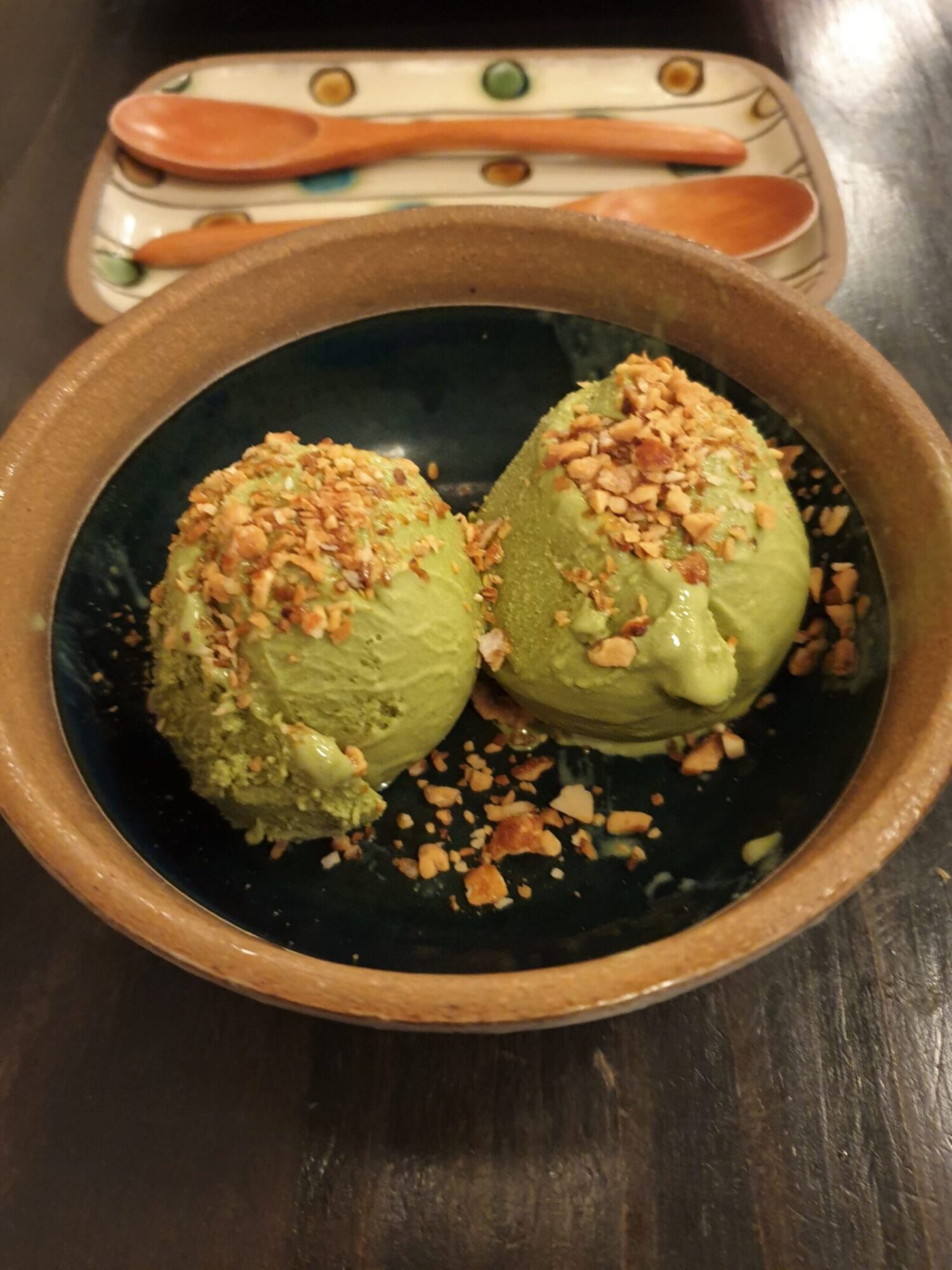 Jinchan matcha ice cream