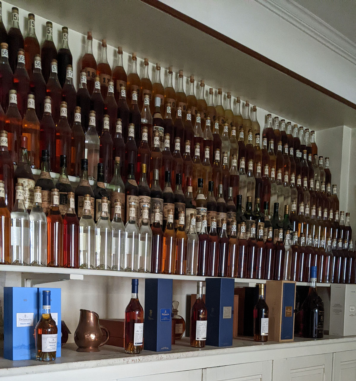 Cognac Library at Delamain