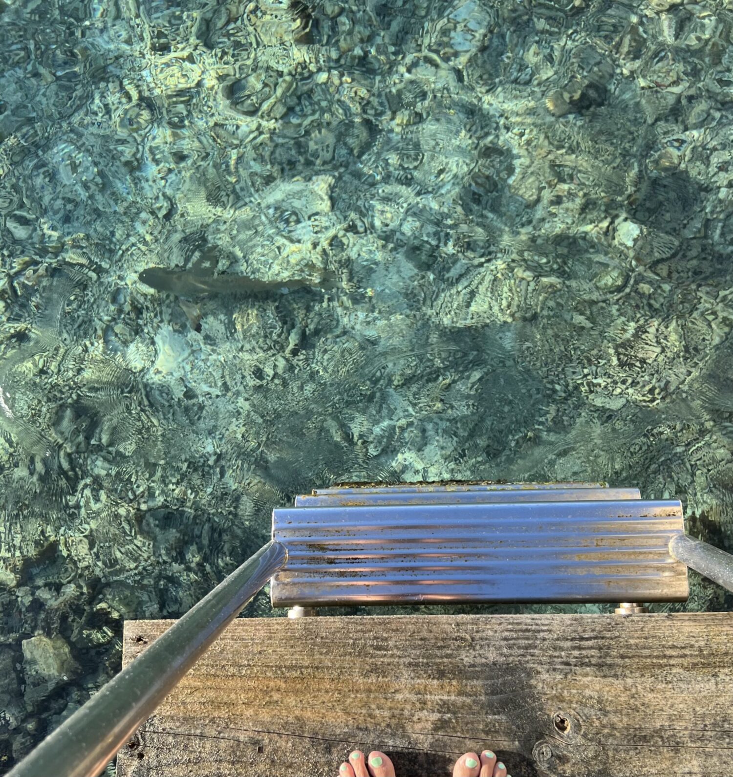 View for our ocean villa deck