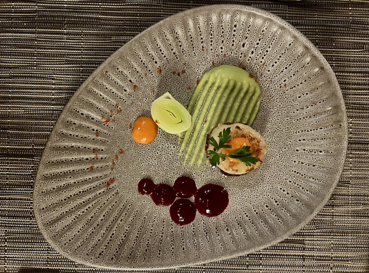 Scallops at Noo Faru Kagi