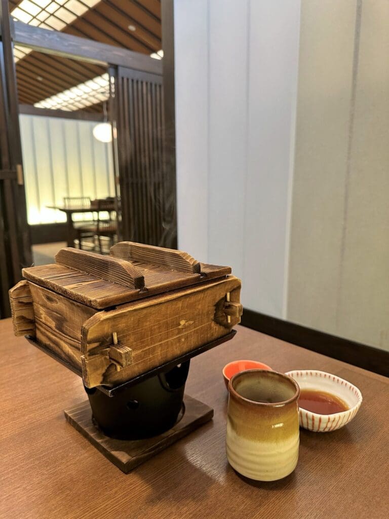 Hoshino Resorts KAI Hakone breakfast brazier