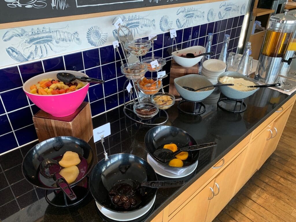 Brudenell seafood grill breakfast