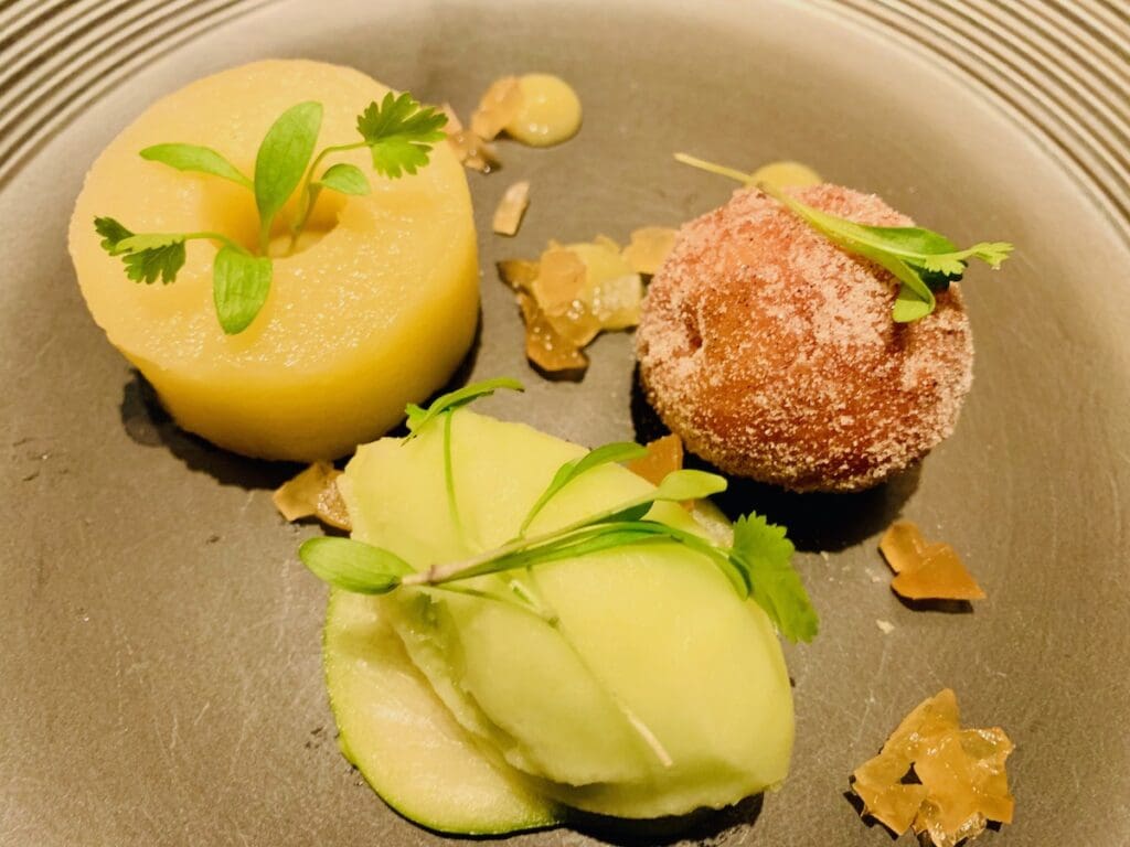 The Crown and Castle dessert