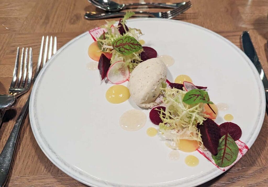 Beetroot and Truffled Goats Cheese - Hotel Indigo