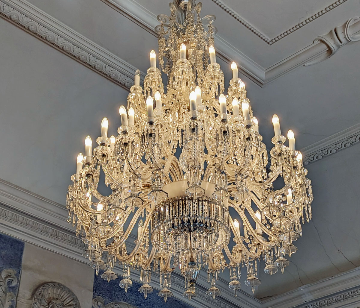 Detail of Chandelier Cesky Sternbeck