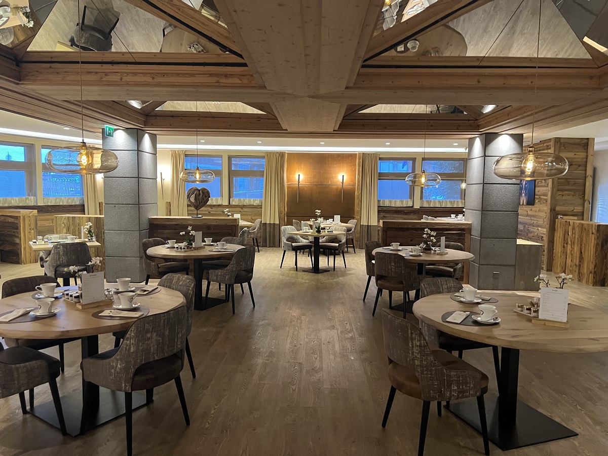 Dining room Le Coeur restaurant