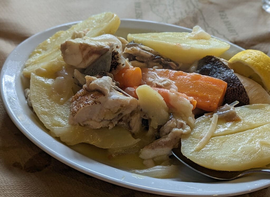 Fish and Vegetables to add to the Kakavia