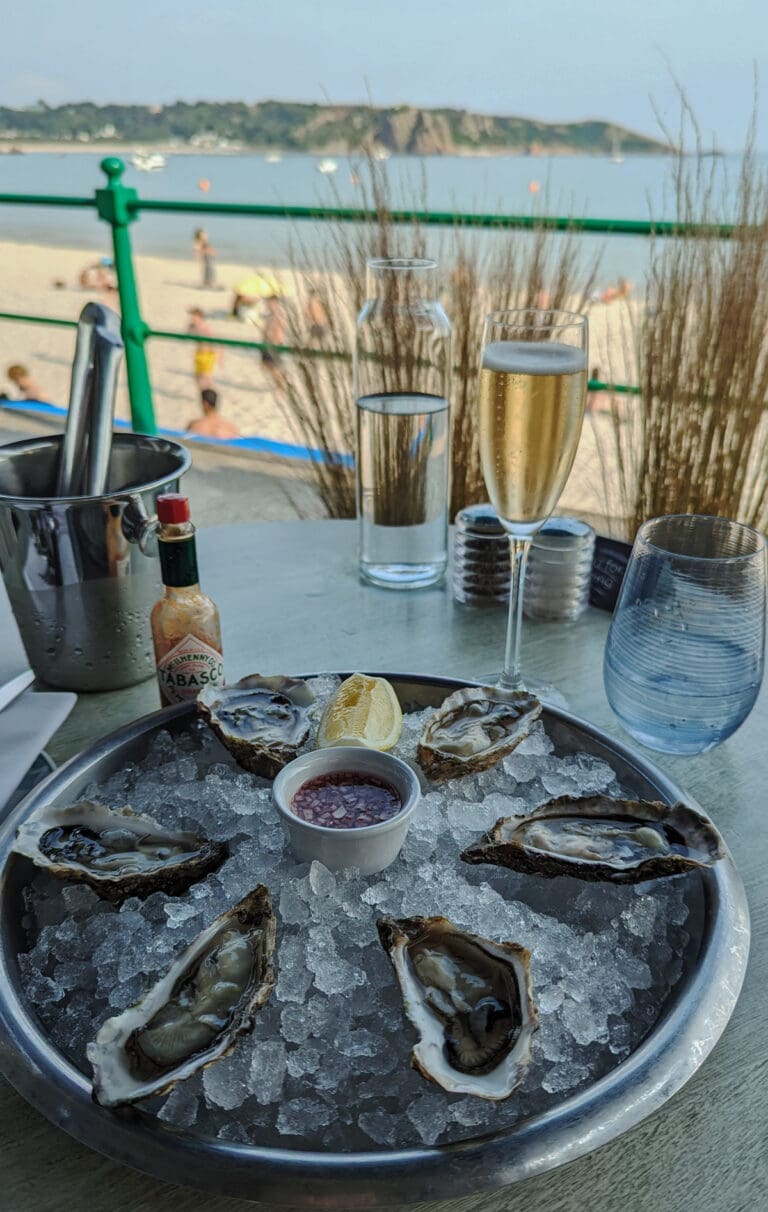 Oysters at Oyster Box - St Brelades