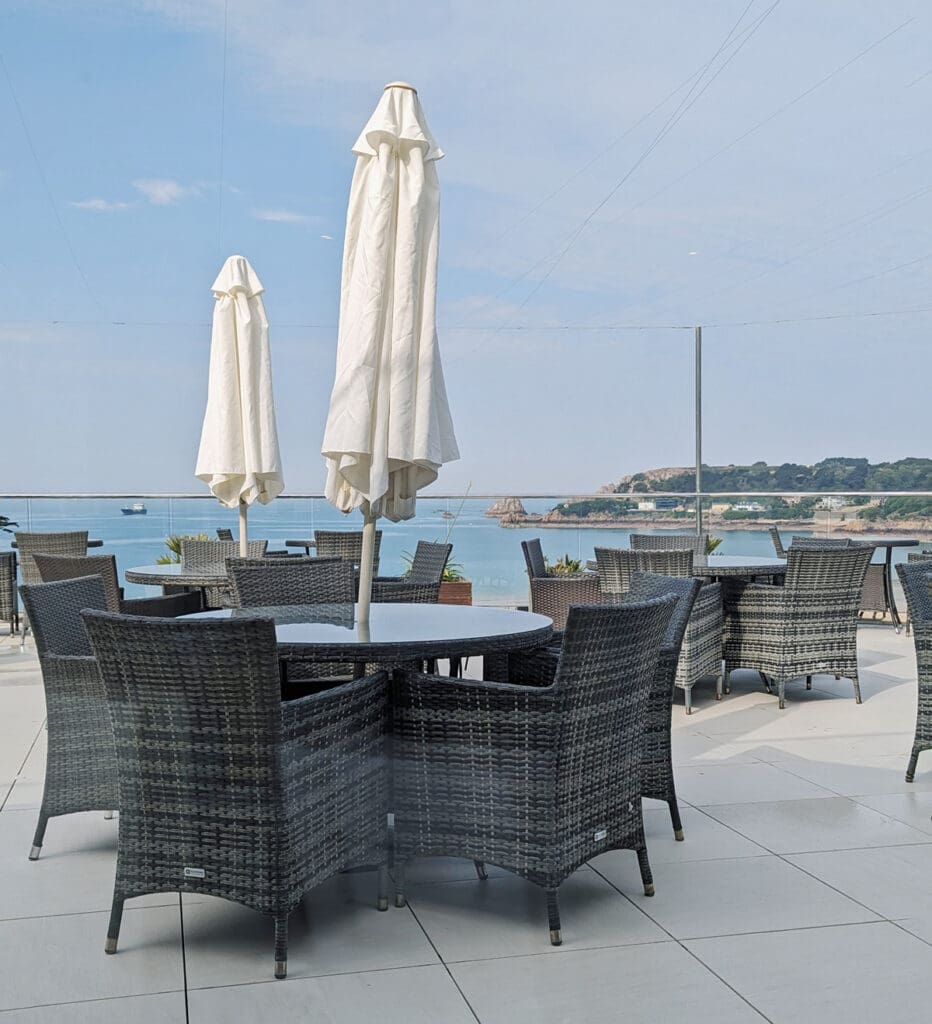 Terrace at Biarritz Hotel