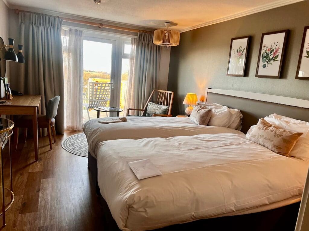 Dog friendly room at Tewkesbury Park