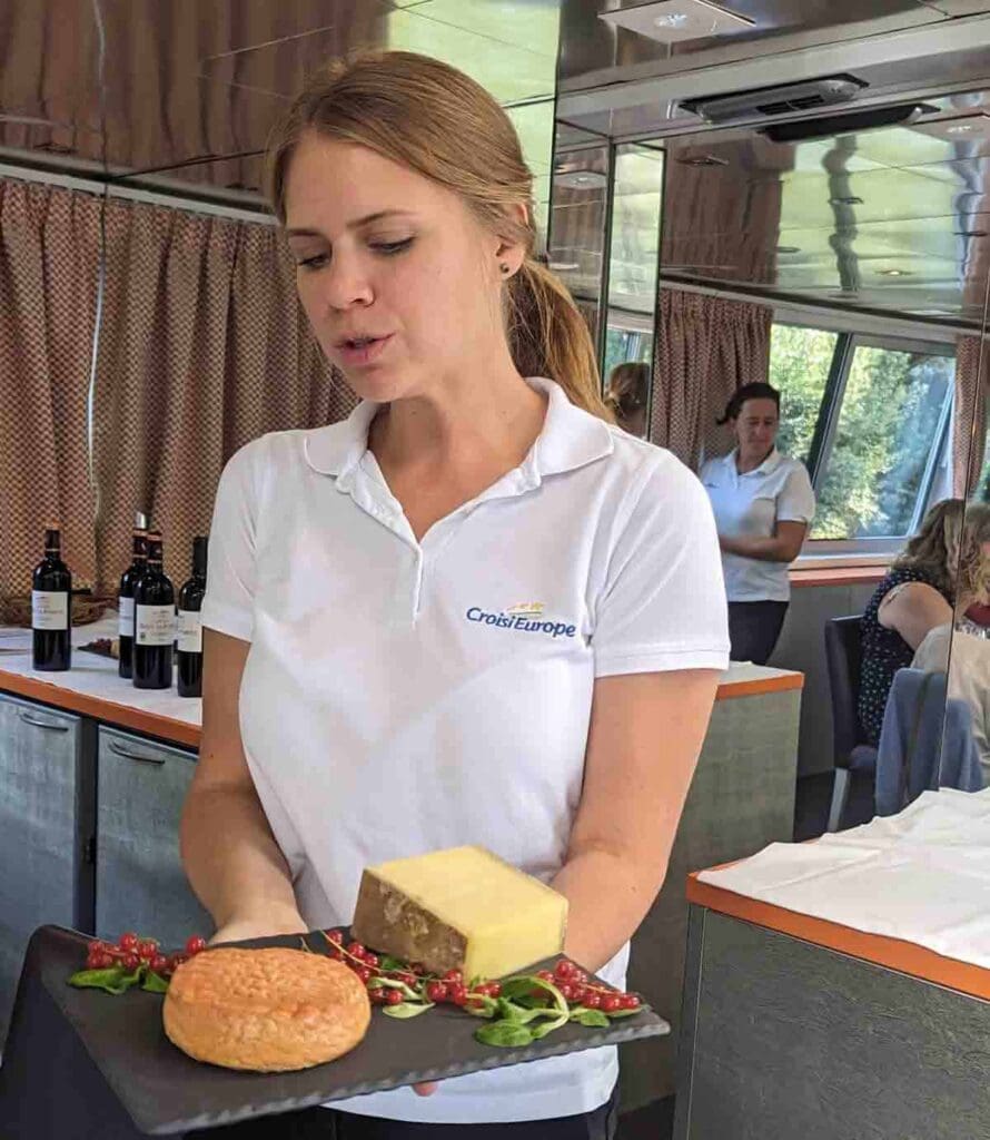 Cheese Service - CroisiEurope Lunch