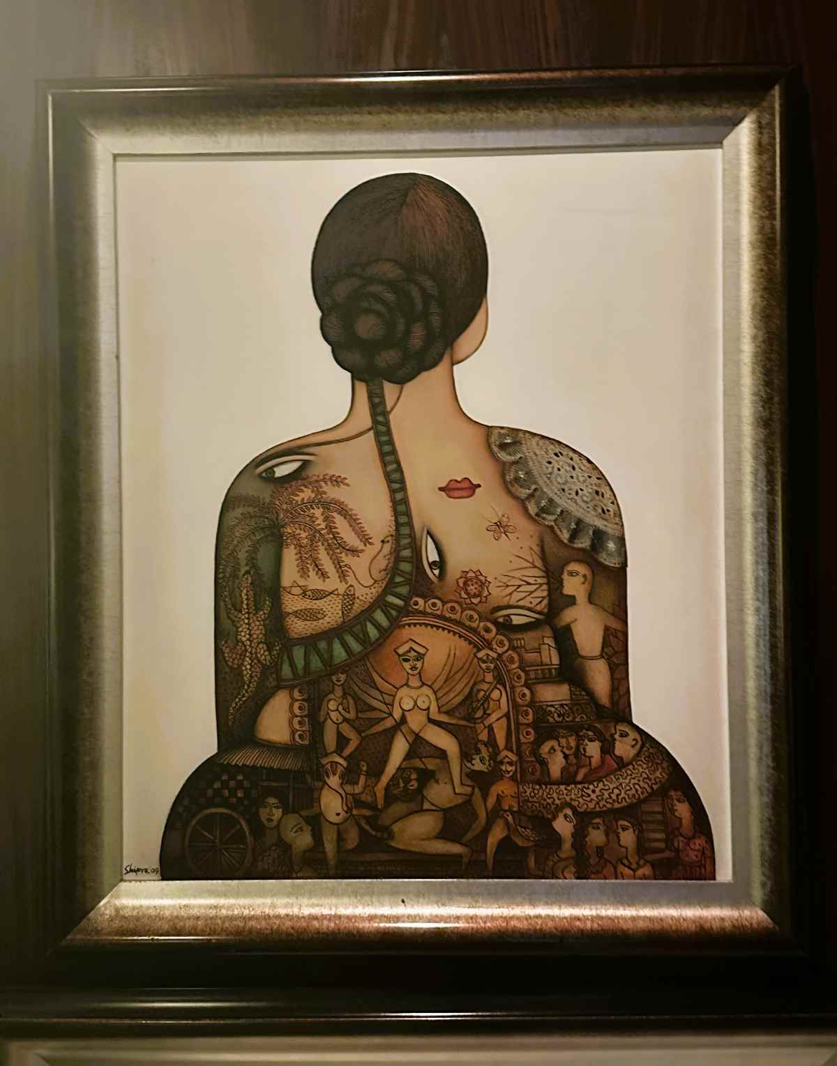 The-Leela-Palace-New-Delhi-art-in-Spa-by-Shipra-Bhattacharya The Leela Palace New Delhi art in Spa by Shipra Bhattacharya
