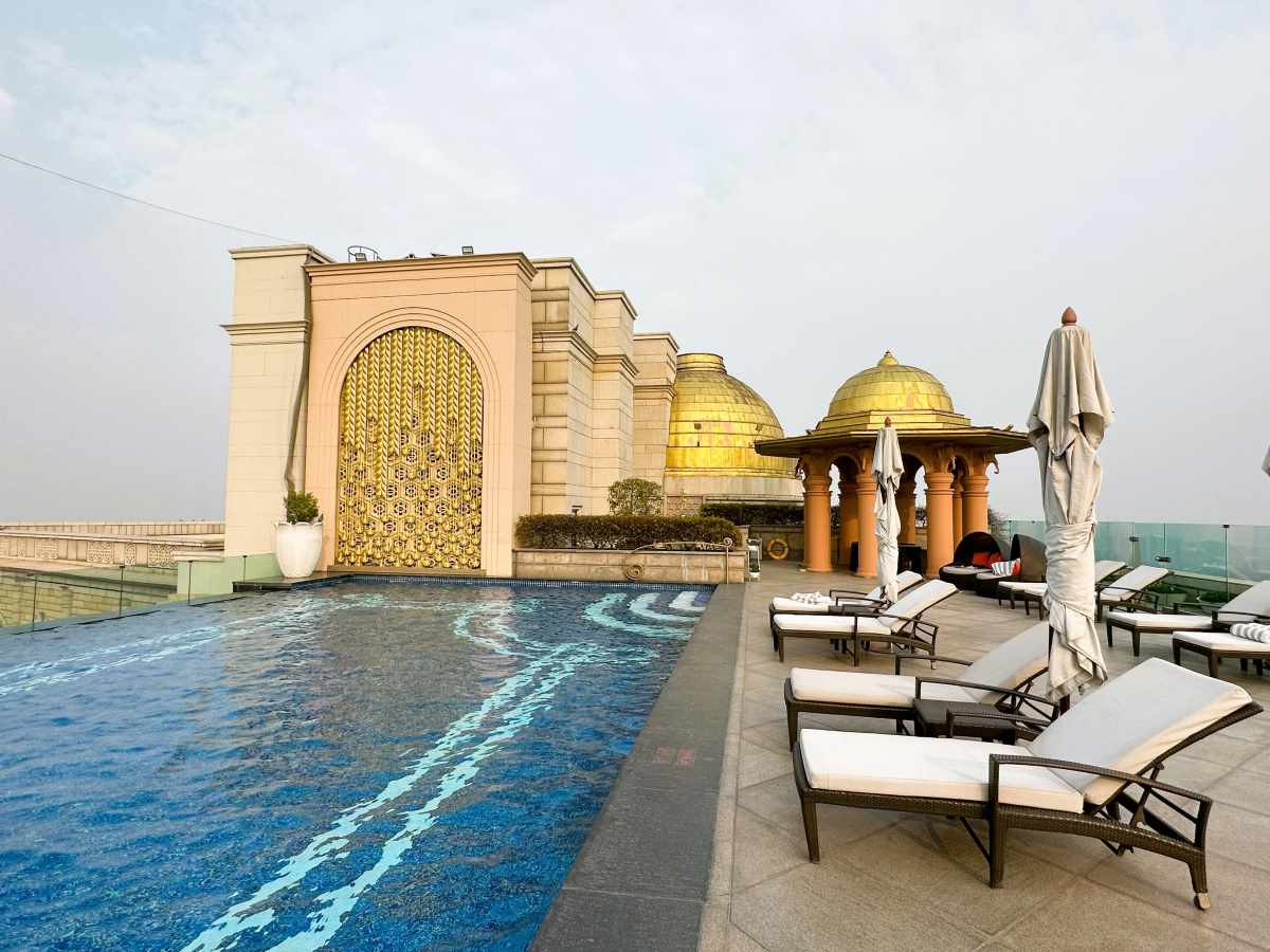 The-Leela-Palace-New-Delhi-rooftop-pool The Leela Palace New Delhi rooftop pool