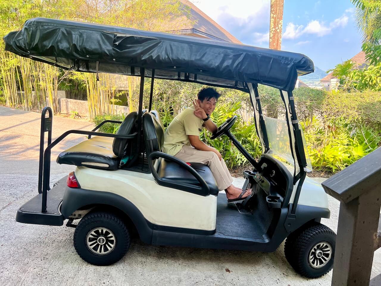 The Pavilions Phuket buggy