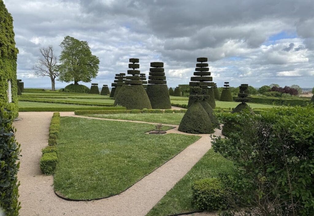 Garden Chateau de Pizay Beaujolais