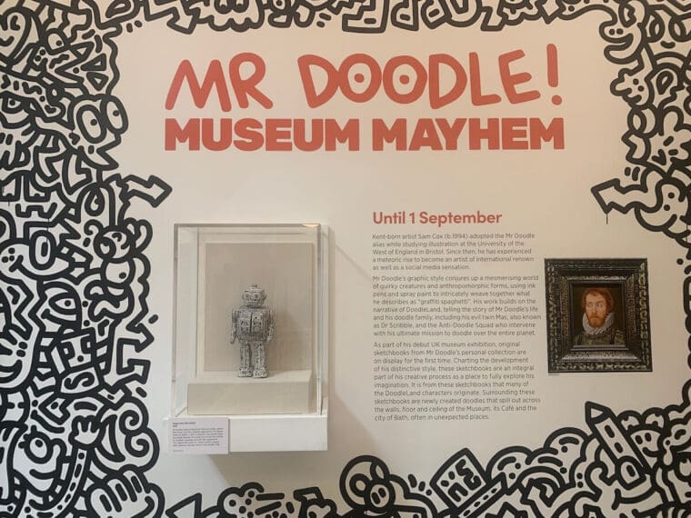 An introduction to Mr Doodle, currently exhibiting at the Holburne Museum
