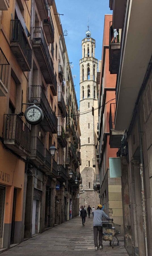 The streets of Marseille