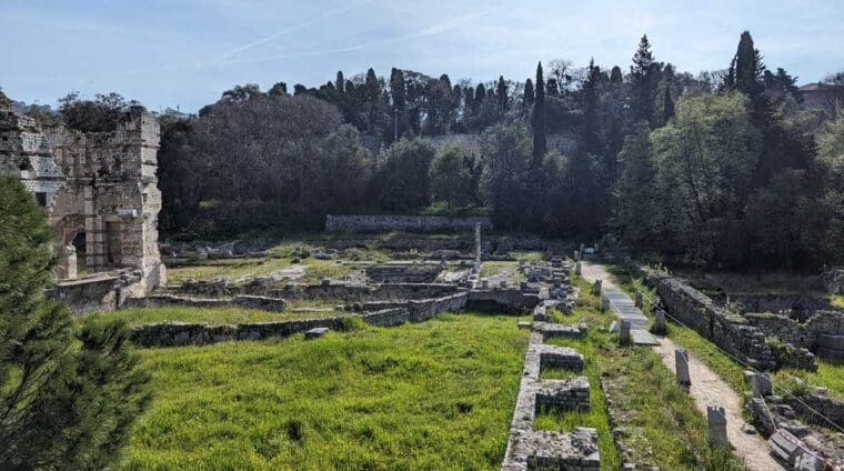 Roman Bathhouse in Nice