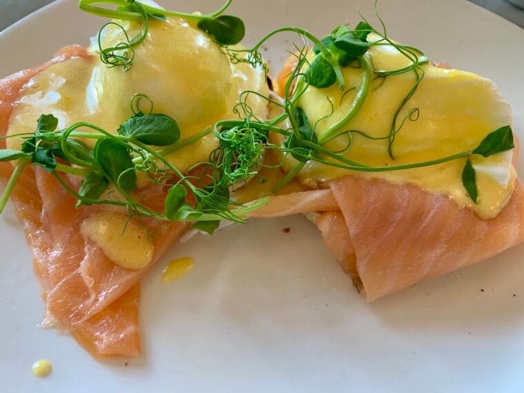 Eggs Royale - Breakfast at the Abbey Hotel, Bath