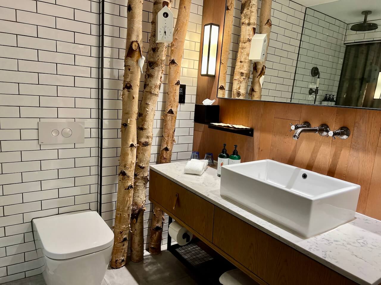 The Treehouse London showerroom