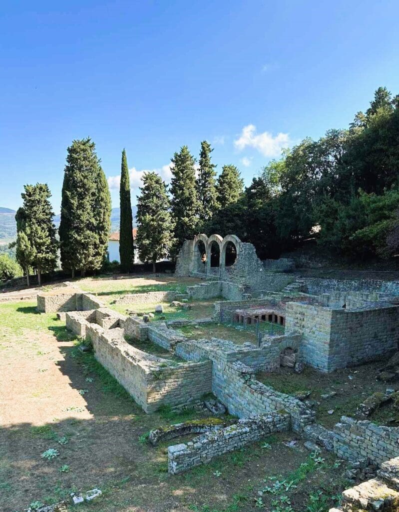 Villa Fiesole Etruscan ruins