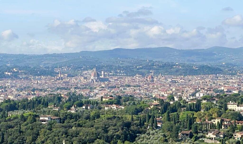 FH55 Hotel Villa Fiesole view over Florence